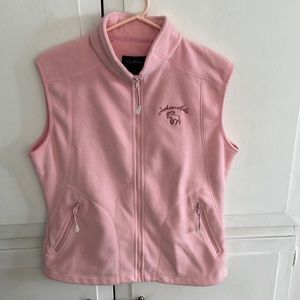 Jackson Hole Pink Fleece Vest